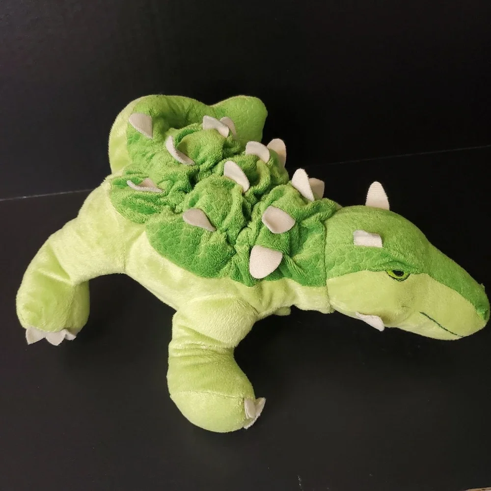 IKEA JATTELIK Ankylosaurus Dinosaur Soft Toy Plush Animal Transforms‎ To An Egg
